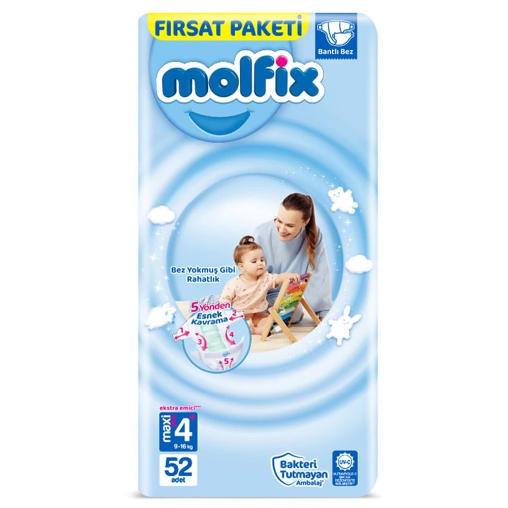 MOLFİX FIRSAT PAKETI 4+ MAXI PLUS 52 LI