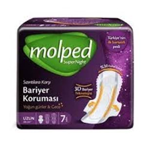 MOLPED SUPER NIGHT TEKLI PAKET 7 LI UZUN