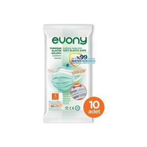 EVONY CERRAHI MASKE 10 LU