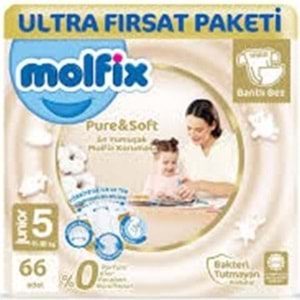 MOLFİX ULTRA AVANTAJ PAKET 5 JUNİOR 66'LI PURE SOFT