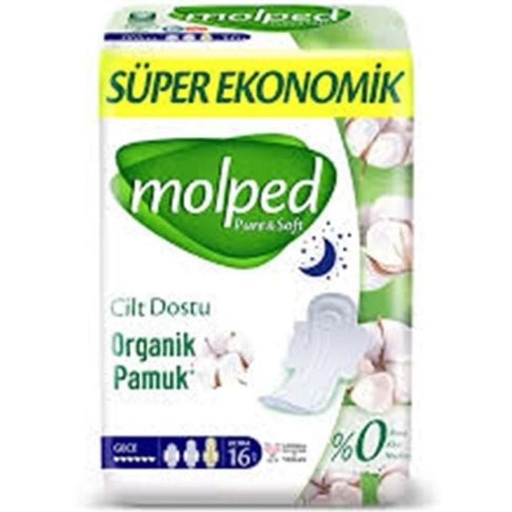 MOLPED PURE SOFT SUPER EKO PAKET 16 LI GECE