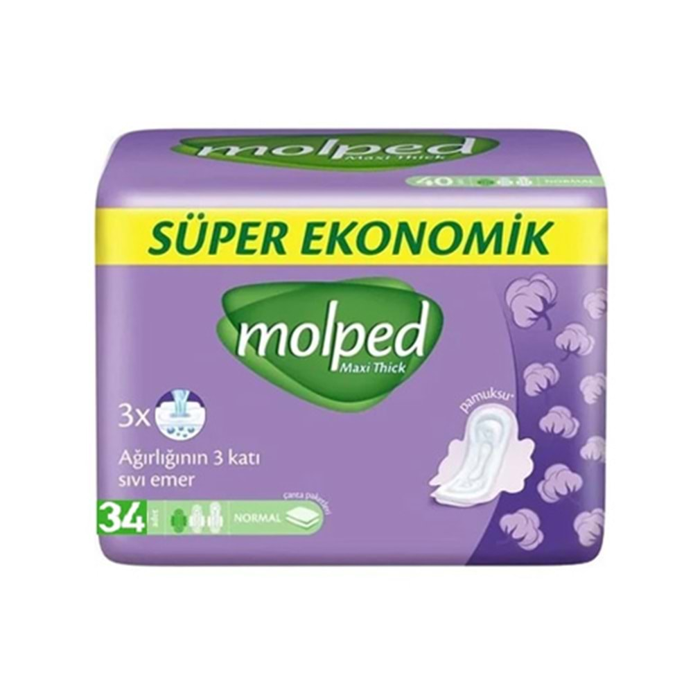 MOLPED MAXI THICK SUPER EKONOMIK PAKET 40 LI NORMA