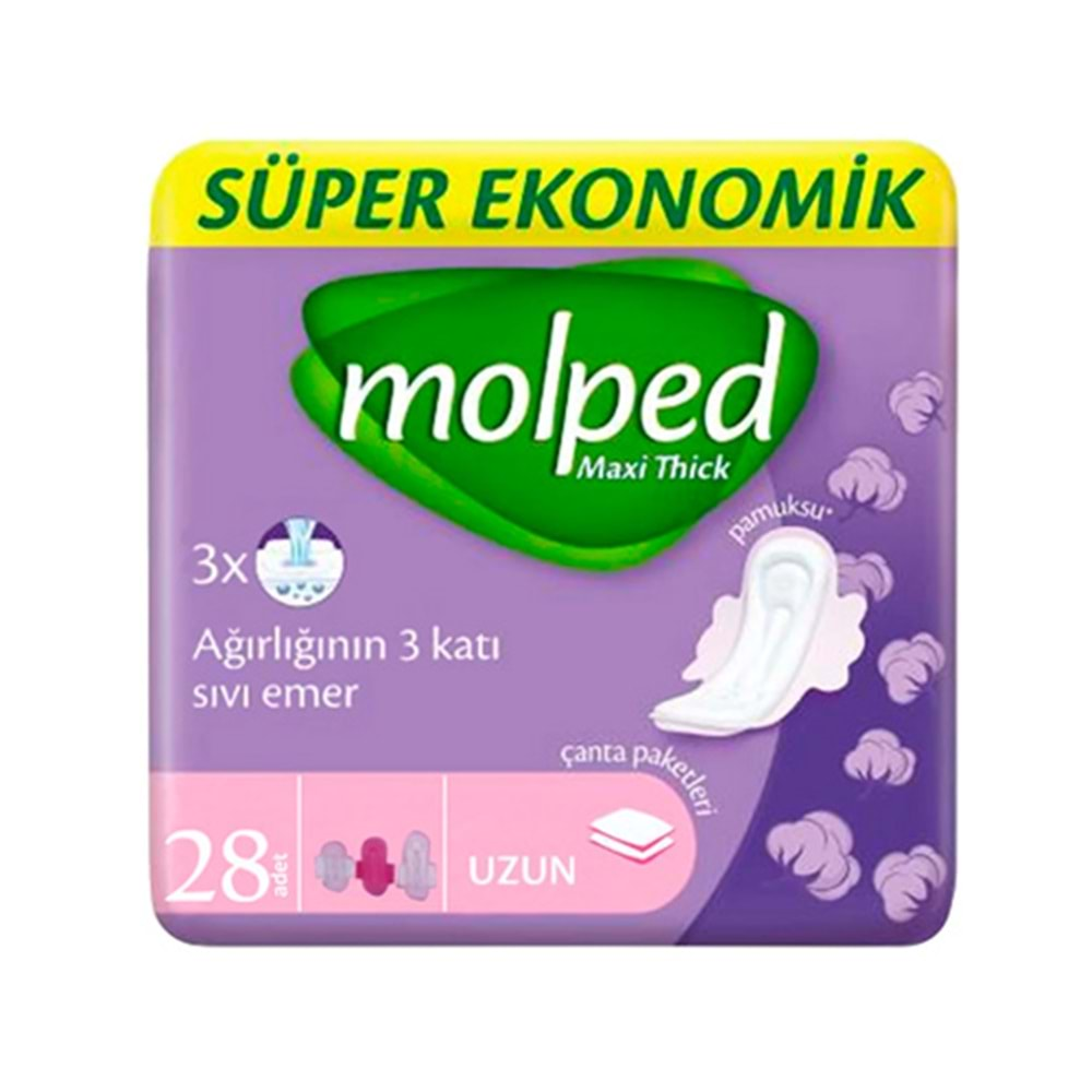 MOLPED MAXI THICK SUPER EKONOMIK PAKET 32 LI UZUN