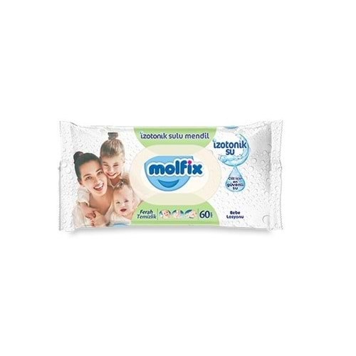 MOLFİX ISLAK HAVLU 60 LI IZOTONIK SULU FERAH TEMIZ