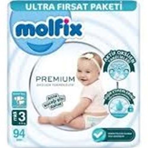 MOLFİX ULTRA FIRSAT PAKETİ 94 ADET 3 BANTLI