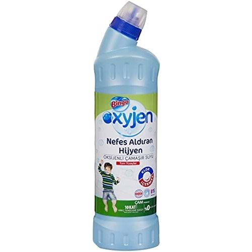 BİNGO OKSIJENLI CAMASIR SUYU 750 ML DERINLEMESINE