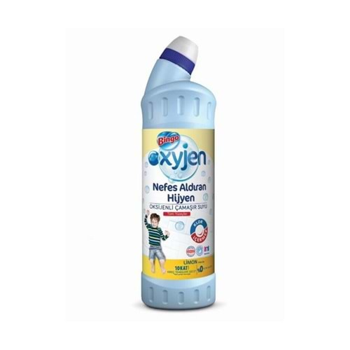 BİNGO OKSIJENLI CAMASIR SUYU 750 ML HASSAS HIJYEN