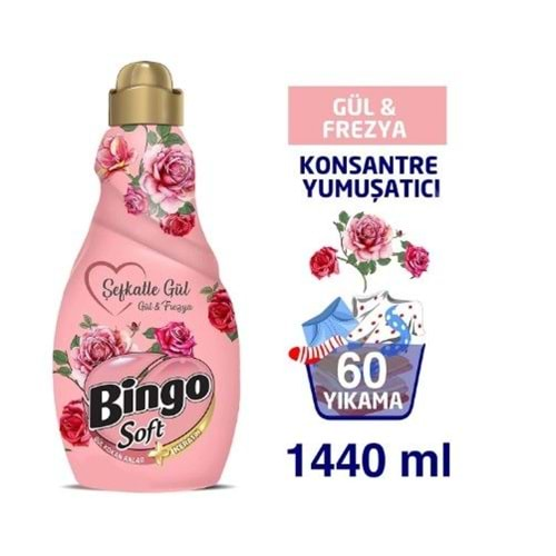 BİNGO KONSANTRE YUMUSATICI 1440 ML SEVKATLE GUL