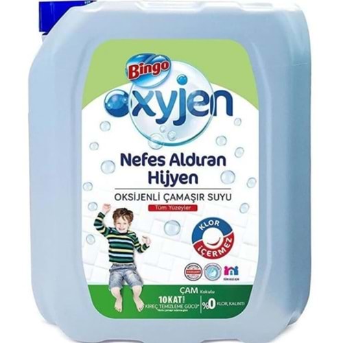 BİNGO OXYJEN ÇAMAŞIR SUYU 4 L ÇAM