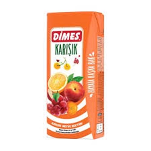 DIMES MEYVE SUYU 200 ML KARISIK