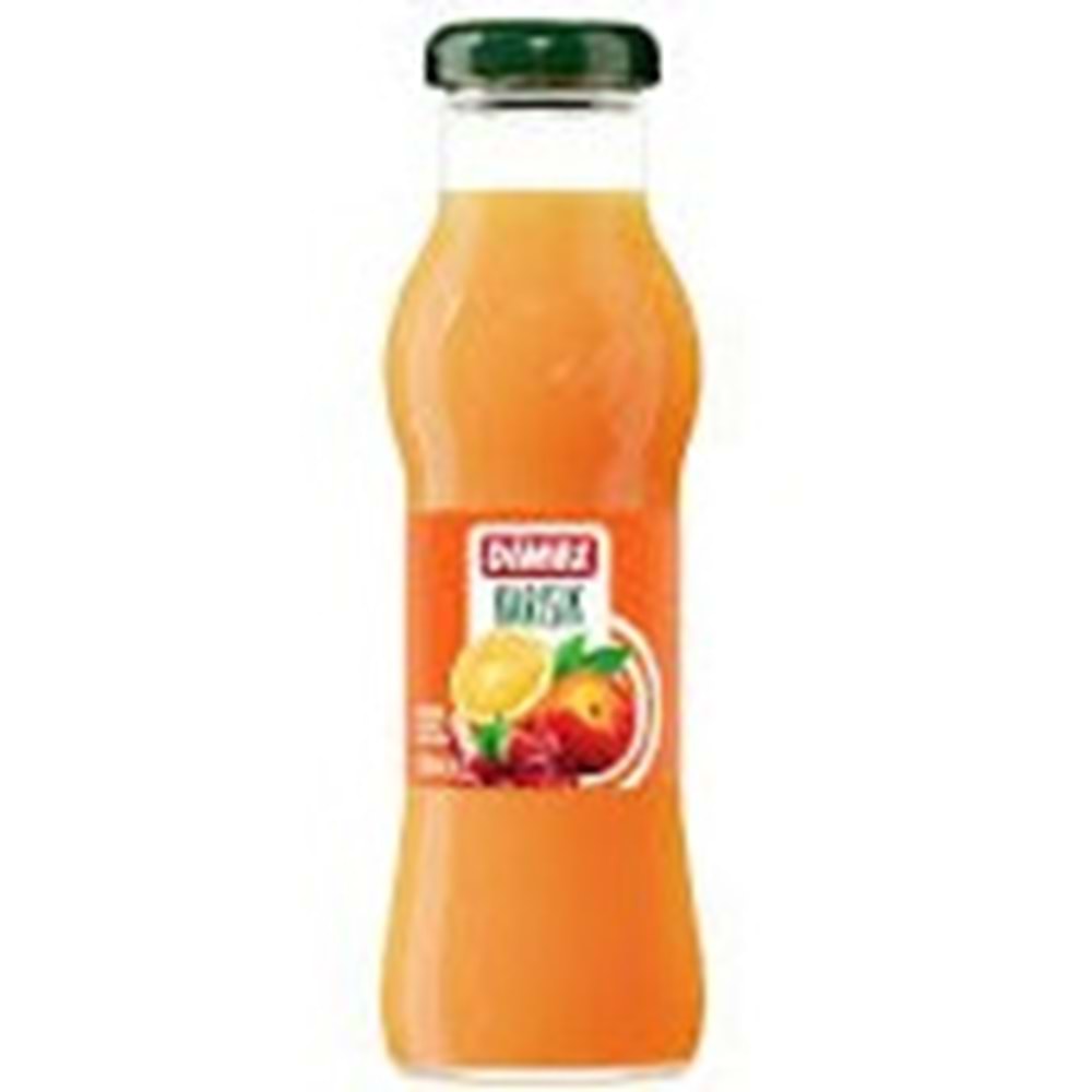 DIMES CAM MEYVE SUYU 250 ML KARISIK
