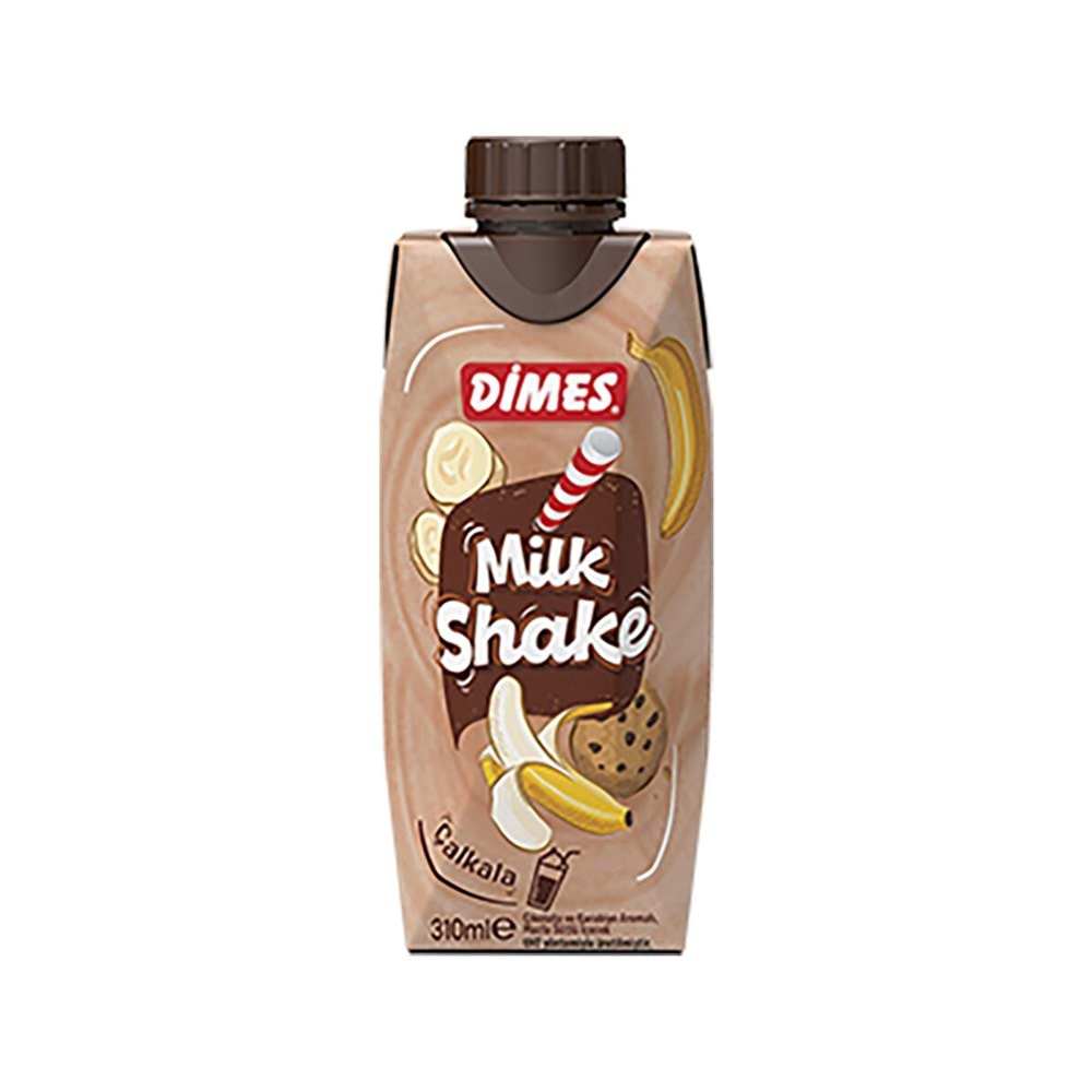 DİMES MILK SHAKE 310 ML MUZLU