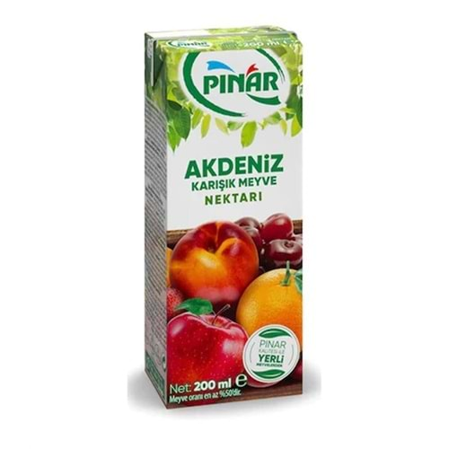 PINAR MEYVE SUYU 200 ML AKDENIZ