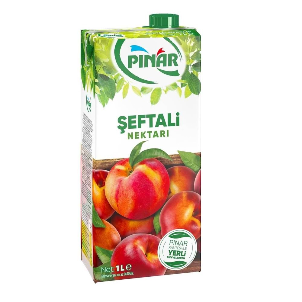 PINAR MEYVE SUYU 1 LT SEFTALI