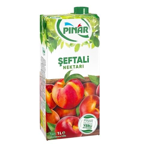 PINAR MEYVE SUYU 1 LT SEFTALI