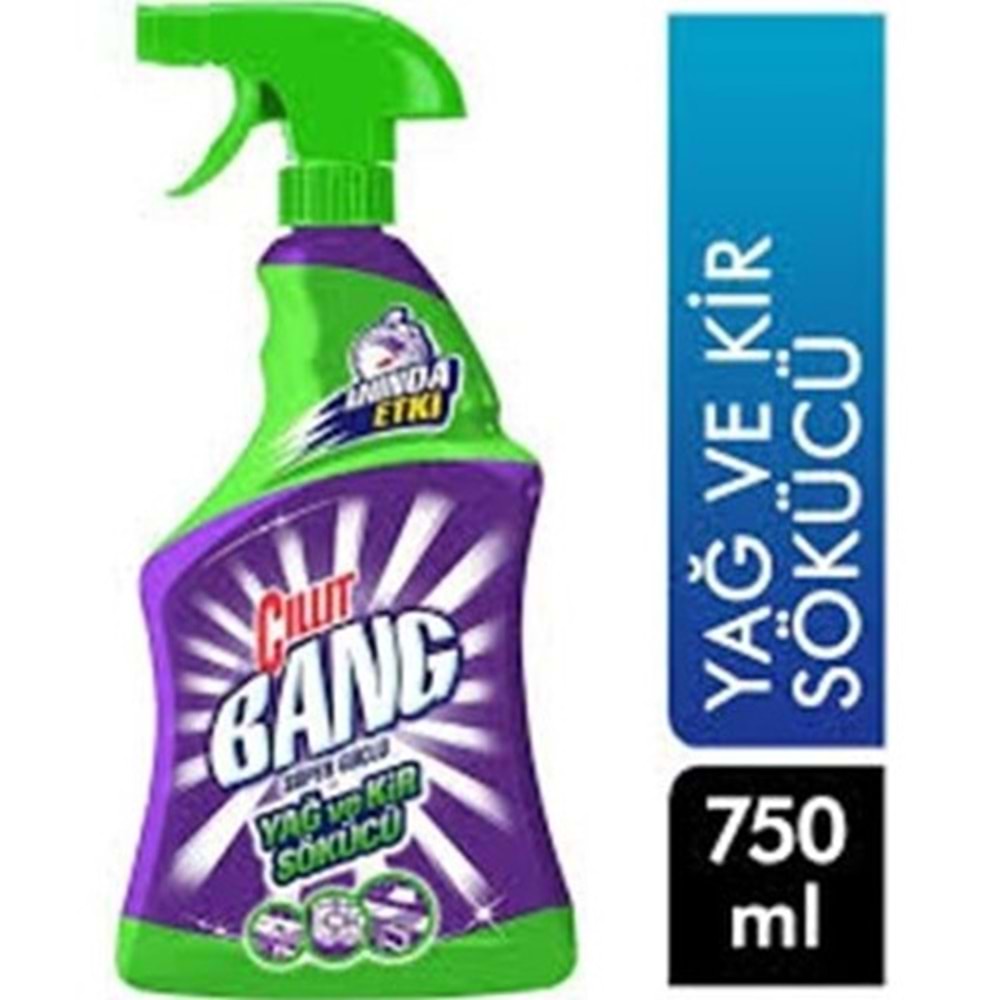 CILLIT BANK KİR VE YAĞ SÖKÜCÜ SPREY 750 ML
