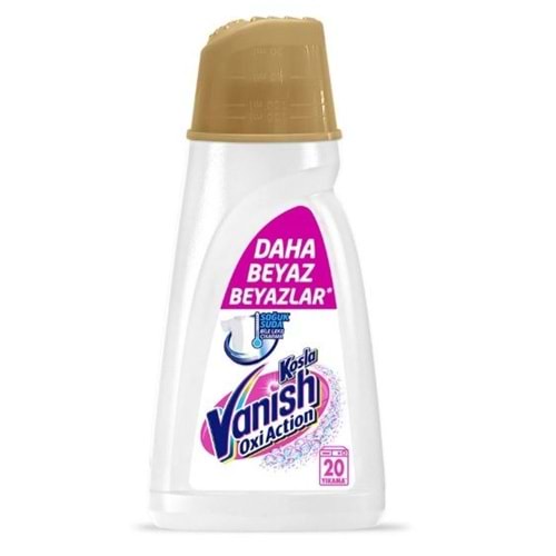 KOSLA VANISH SIVI LEKE CIKARICI 1 LT KRİSTAL BEYAZ