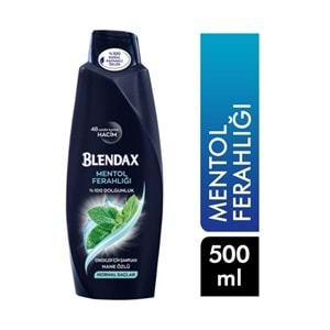 BLENDAX SAMPUAN 500 ML MEN MENTHOL NORMAL SACLAR