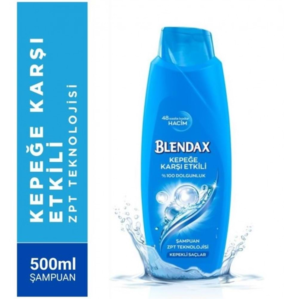 BLENDAX SAMPUAN 500 ML KEPEKLI SACLAR