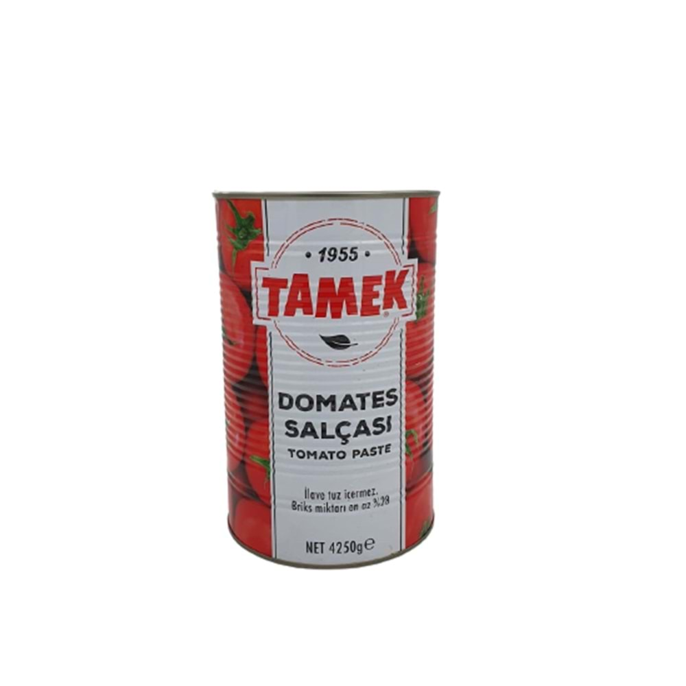 TAMEK DOMATES SALCASI 4250 GR TNK