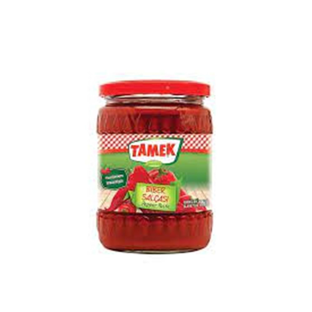 TAMEK BIBER SALCASI 540 GR CAM ACILI