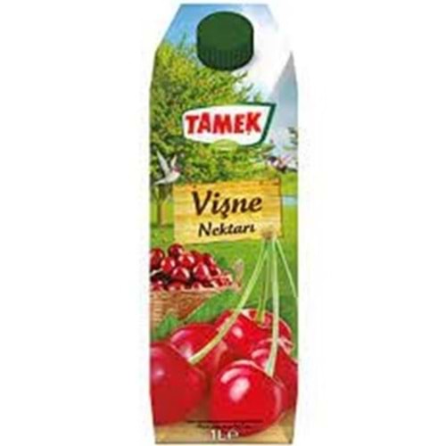 TAMEK MEYVE SUYU 1 LT VISNE
