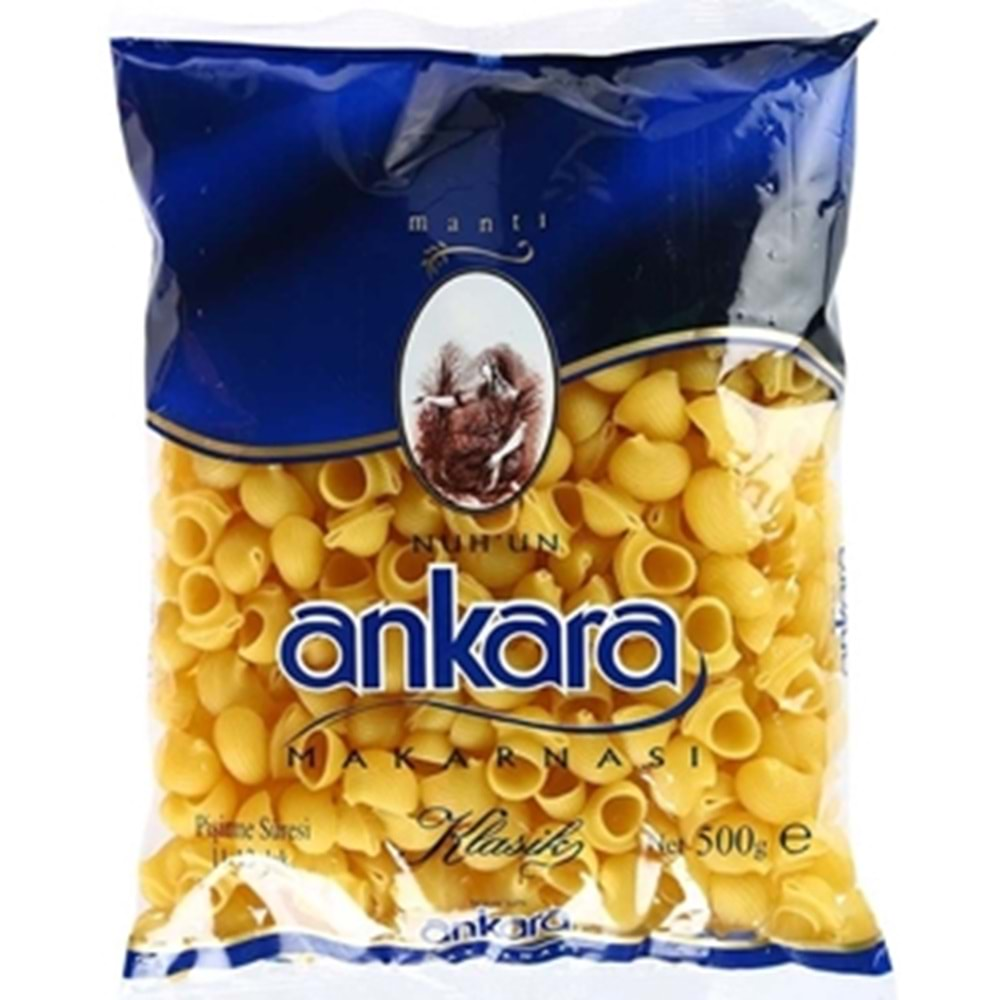 ANKARA MAKARNA 500 GR MANTI