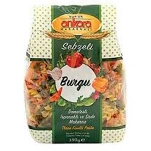 ANKARA MAKARNA BURGU 350 GR SEBZELİ