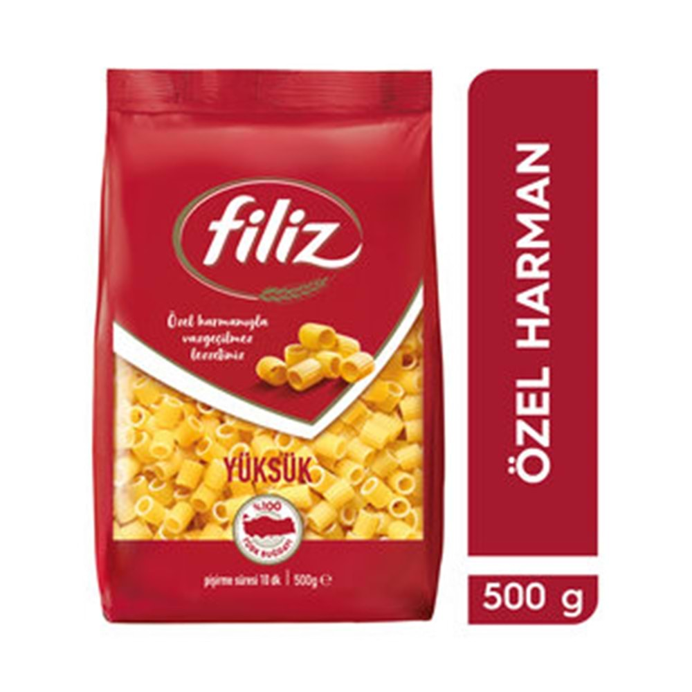 FİLİZ MAKARNA 500 GR YUKSUK