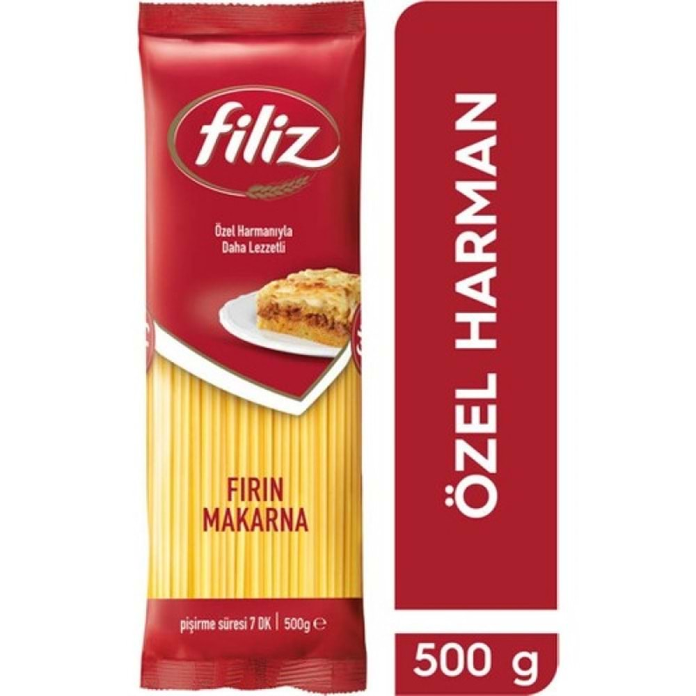 FİLİZ MAKARNA 500 GR FIRIN