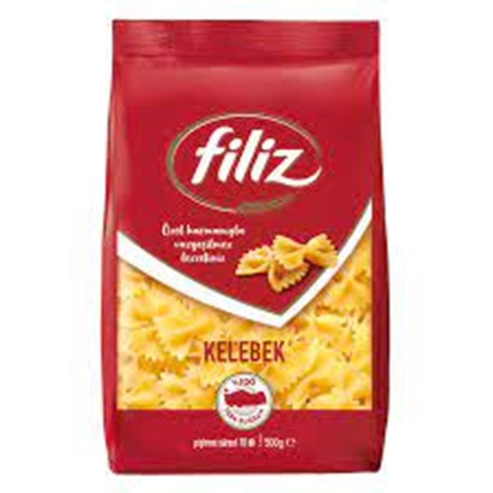 FİLİZ MAKARNA 500 GR KELEBEK