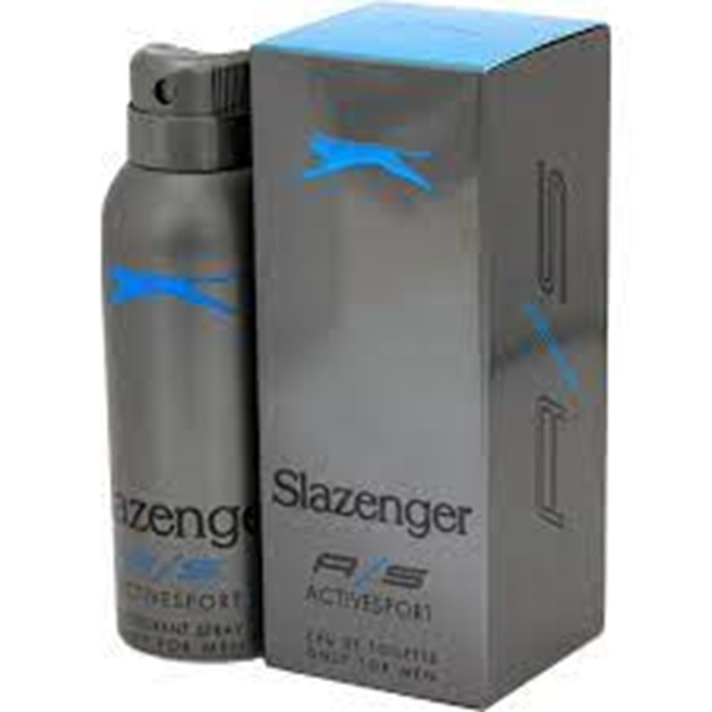 SLAZENGER PARFUM+DEO 125 ML MAVI