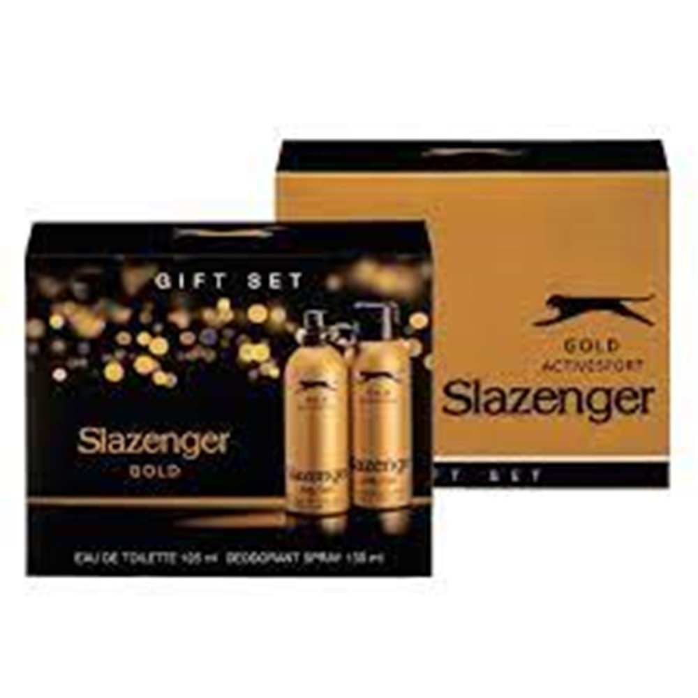 SLAZENGER PARFUM+DEO 125 ML GOLD