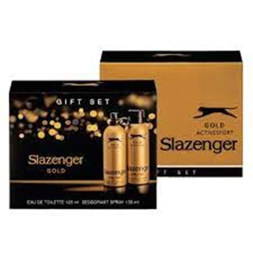 SLAZENGER PARFUM+DEO 125 ML GOLD