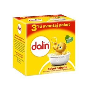 DALİN BEBEK SABUNU 3 LU PAKET 300 GR