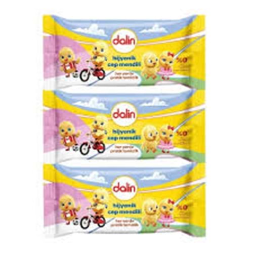 DALİN ISLAK MENDIL 3X15 LI HIJYENIK
