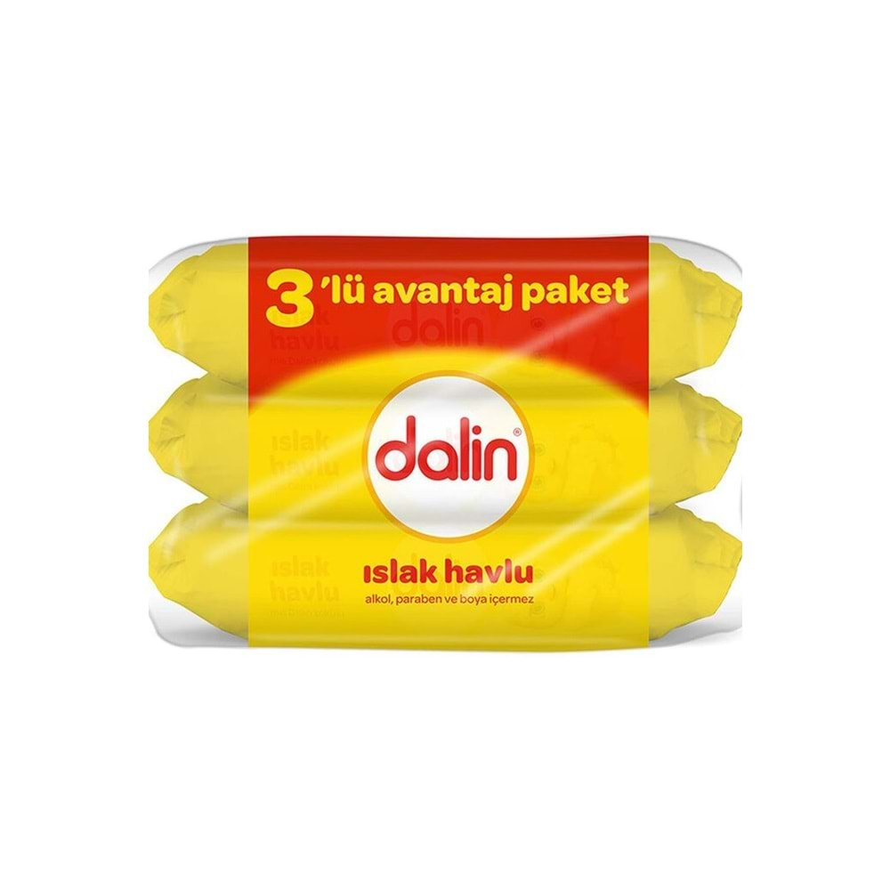 DALİN ISLAK HAVLU 3X56 LI KLASIK