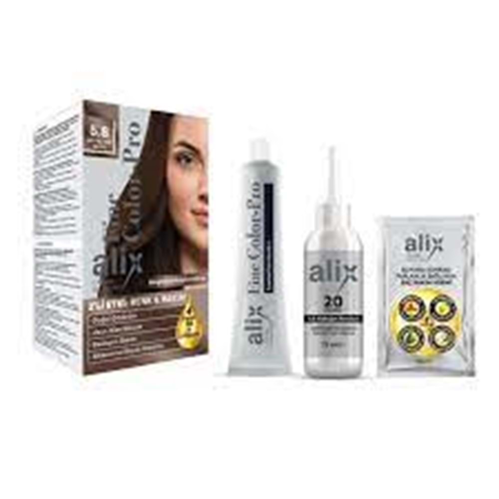 ALİX SAC BOYASI 5-8 BUYULEYICI KAHVE