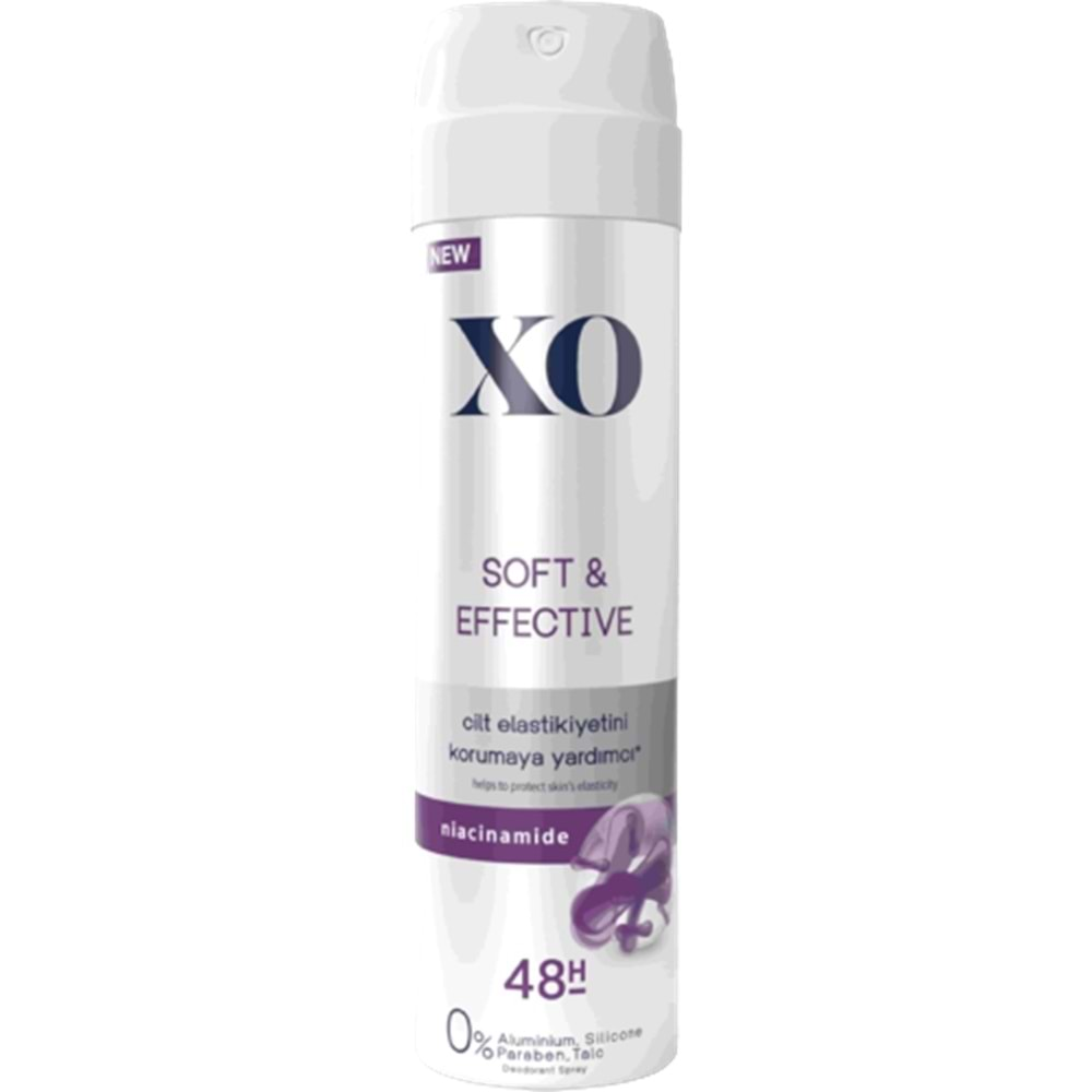 XO DEODORANT 150 ML SOFT EFFECTIVE