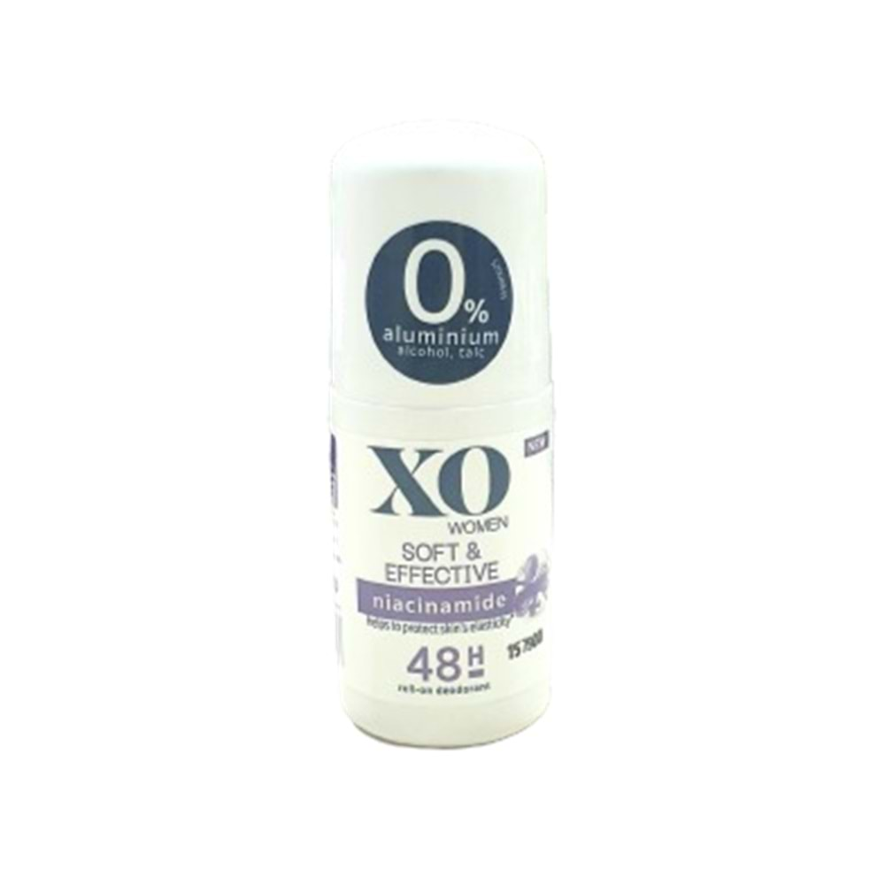 XO ROLLON DEODORANT 50 ML SOFT&EFFEKTIVE WOMEN