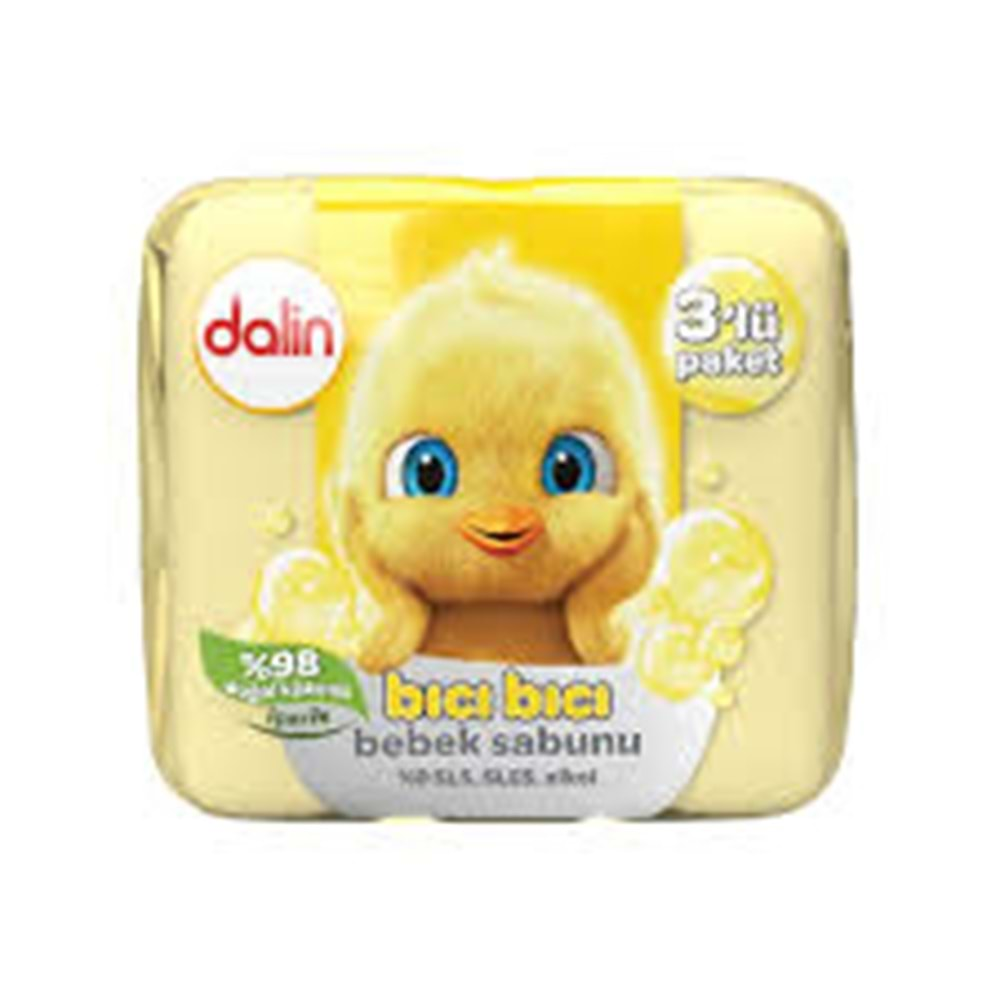 DALİN BEBEK SABUNU 3X75 GR KLASİK