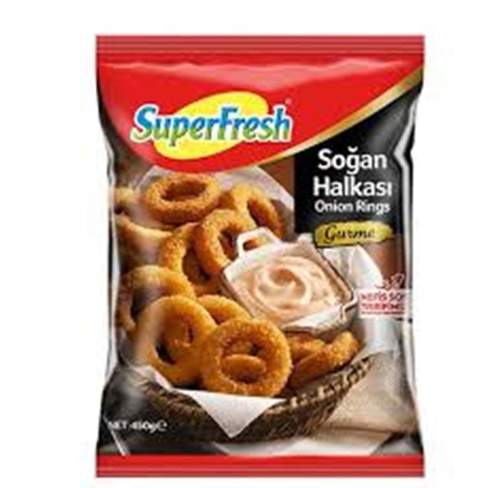 SUPERFRESH SOGAN HALKASI 450 GR