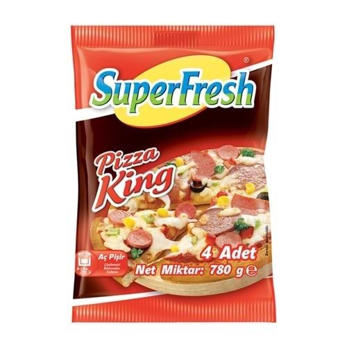 SUPERFRESH PIZZA KING 4 LU 780 GR