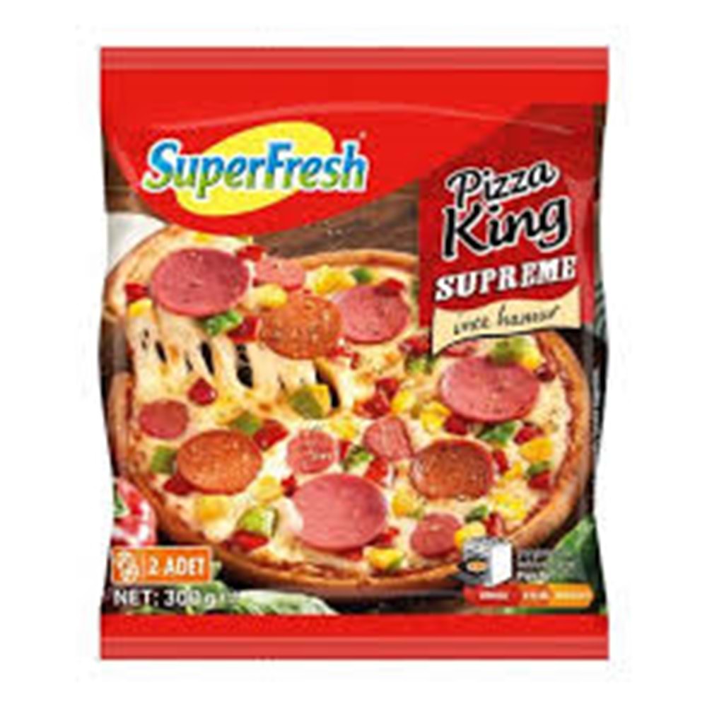 SUPERFRESH PIZZA KING SUPREME 300 GR
