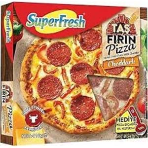 SUPERFRESH TAS FIRIN PIZZA 410 GR SUCUKLU