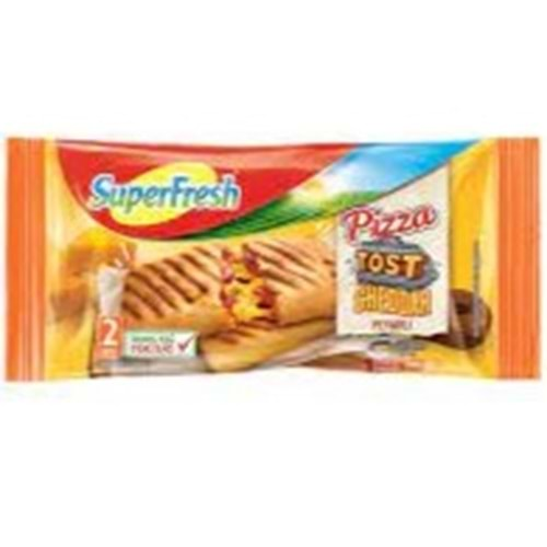 SUPERFRESH PIZZA TOST 200 GR SOSIS CHEDDAR