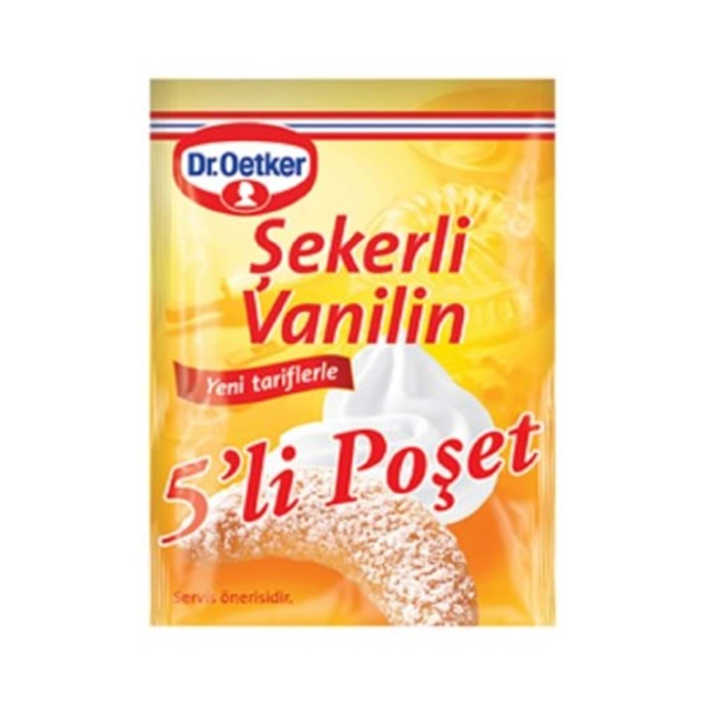 DR.OETKER SEKERLI VANILIN 5 LI