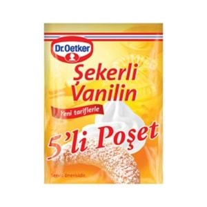 DR.OETKER SEKERLI VANILIN 5 LI