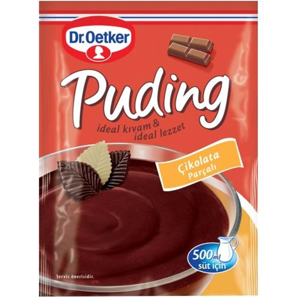 DR.OETKER TOZ PUDING 115 GR CIKOLATA PARCALI