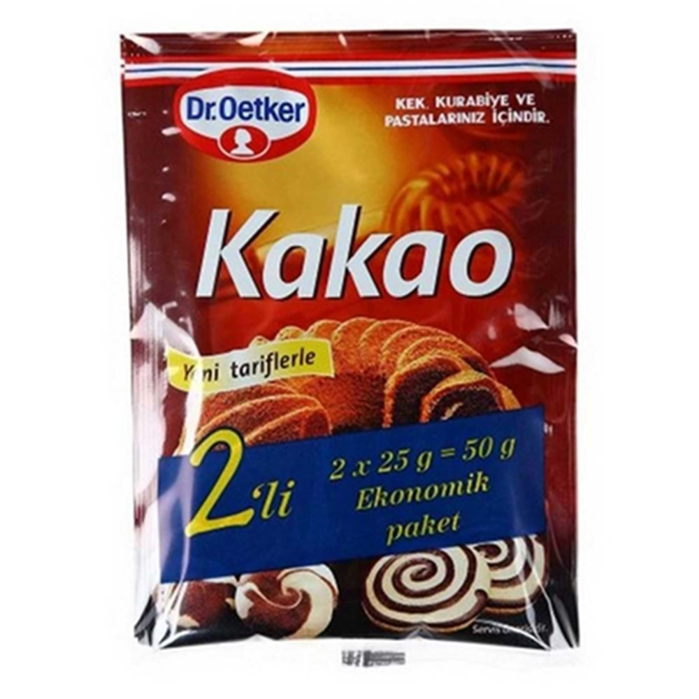 DR.OETKER KAKAO 2X25 GR